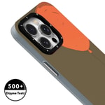 Apple iPhone 14 Kılıf M-safe Şarj Özellikli Youngkit Orange Serisi Flying Balloon Kapak