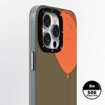 Apple iPhone 14 Kılıf M-safe Şarj Özellikli Youngkit Orange Serisi Flying Balloon Kapak