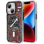 Apple iPhone 14 Kılıf M-safe Şarj Özellikli YoungKit Technology Serisi Kapak