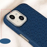 Apple iPhone 14 Kılıf M-Safe Şarj Özellikli Zore Paris Vax Sert PC Kapak