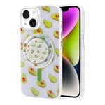 Apple iPhone 14 Kılıf M-safe Şarj Özellikli Tak-Çıkar Pop Soketli Zore Tiktok Kapak