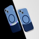 Apple iPhone 14 Kılıf M-Safe Şarj Özellikli Mıknatıslı Zore Duble Kapak