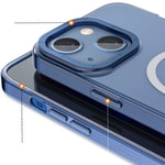 Apple iPhone 14 Kılıf M-safe Şarj Özellikli Youngkit Coloured Glaze Serisi Kapak