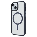 Apple iPhone 14 Kılıf Mat Arka Yüzey Wireless Şarj Özellikli Zore Flet M-safe Kapak