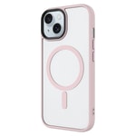Apple iPhone 14 Kılıf Mat Arka Yüzey Wireless Şarj Özellikli Zore Flet M-safe Kapak