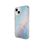 Apple iPhone 14 Kılıf Parlayan Simli Şeffaf Lisanslı Switcheasy Starfield Kapak