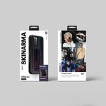 Apple iPhone 14 Kılıf SkinArma Holografik Tasarımlı Standlı Deri Görünümlü Kira Kobai Kapak