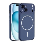 Apple iPhone 14 Kılıf Zore M-Safe Şarj Özellikli Kamera Korumalı Spark Kapak