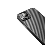 Apple iPhone 14 Plus Kılıf Aramid Karbon Fiber M-safe Özellikli Wlons Radison Kapak