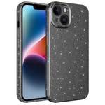 Apple iPhone 14 Plus Kılıf Kamera Korumalı Simli Lüks Zore Koton Kapak