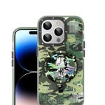Apple iPhone 14 Plus Kılıf M-safe Şarj Özellikli YoungKit Kamuflaj Serisi Kapak
