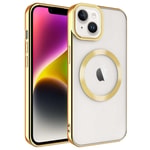 Apple iPhone 14 Plus Kılıf M-safe Wireless Şarj Özellikli Zore Setro Silikon