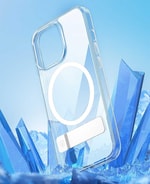 Apple iPhone 14 Plus Kılıf Standlı M-safe Wireless Şarj Özellikli Wiwu Aurora Serisi Kapak