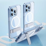 Apple iPhone 14 Plus Kılıf Standlı M-safe Wireless Şarj Özellikli Wiwu Aurora Serisi Kapak