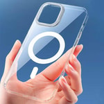 Apple iPhone 14 Plus Kılıf Wiwu MCC-102 Magnetic Crystal Sert PC Kapak