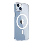 Apple iPhone 14 Plus Kılıf Wiwu MCC-102 Magnetic Crystal Sert PC Kapak