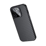 Apple iPhone 14 Pro Kılıf Aramid Karbon Fiber M-safe Özellikli Wlons Radison Kapak