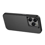 Apple iPhone 14 Pro Kılıf Aramid Karbon Fiber M-safe Özellikli Wlons Radison Kapak