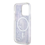 Apple iPhone 14 Pro Kılıf GUESS M-safe Şarj Özellikli Leopar Desenli Kapak