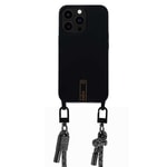 Apple iPhone 14 Pro Kılıf Kajsa Missy And Match Klasik İp Askılı Kapak