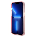 Apple iPhone 14 Pro Kılıf Karl Lagerfeld Sıvılı Simli Karl Head Dizayn Kapak