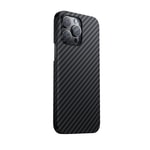 Apple iPhone 14 Pro Kılıf M-safe Özellikli Karbon Fiber Benks Essential Kevlar Kapak