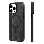 Apple iPhone 14 Pro Kılıf M-safe Şarj Özellikli Sararmaya Dayanıklı Youngkit Wood Forest Serisi Kapak