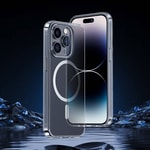 Apple iPhone 14 Pro Kılıf M-safe Şarj Özellikli Benks 1.8mm Ultra İnce Şeffaf Kapak