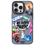 Apple iPhone 14 Pro Kılıf M-safe Şarj Özellikli Youngkit in Paris Serisi Kapak