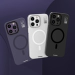 Apple iPhone 14 Pro Kılıf M-safe Şarj Özellikli Standlı YoungKit Hermit Bracket Serisi Kapak