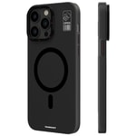 Apple iPhone 14 Pro Kılıf M-safe Şarj Özellikli Standlı YoungKit Hermit Bracket Serisi Kapak