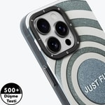 Apple iPhone 14 Pro Kılıf M-safe Şarj Özellikli Youngkit Star Dazzle Serisi Kapak