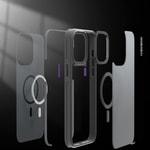 Apple iPhone 14 Pro Kılıf M-safe Şarj Özellikli Youngkit Rock Sand Serisi Kapak