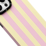 Apple iPhone 14 Pro Kılıf M-safe Şarj Özellikli Youngkit Striped Piano Keys Serisi Kapak