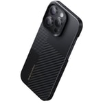 Apple iPhone 14 Pro Kılıf M-safe Şarj Özellikli Karbon Fiber Benks Montage ArmorAir Kevlar Kapak