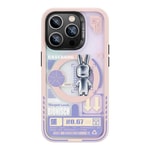 Apple iPhone 14 Pro Kılıf M-safe Şarj Özellikli Benks Casebang Rabbit Kapak
