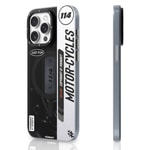Apple iPhone 14 Pro Kılıf M-safe Şarj Özellikli Youngkit Motorcycle Legend Serisi Kapak