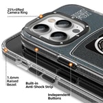 Apple iPhone 14 Pro Kılıf M-safe Şarj Özellikli Lens Figürlü YoungKit Art Film Serisi Kapak