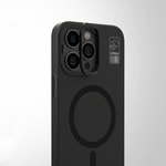 Apple iPhone 14 Pro Kılıf M-safe Şarj Özellikli Standlı YoungKit Hermit Bracket Serisi Kapak