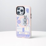 Apple iPhone 14 Pro Kılıf M-safe Şarj Özellikli Benks Casebang Rabbit Kapak