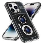 Apple iPhone 14 Pro Kılıf M-safe Şarj Özellikli Lens Figürlü YoungKit Art Film Serisi Kapak