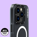 Apple iPhone 14 Pro Kılıf M-safe Şarj Özellikli Youngkit Colored Sand Serisi Kapak
