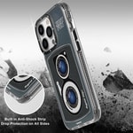 Apple iPhone 14 Pro Kılıf M-safe Şarj Özellikli Lens Figürlü YoungKit Art Film Serisi Kapak