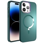 Apple iPhone 14 Pro Kılıf M-safe Wireless Şarj Özellikli Zore Stil Kapak