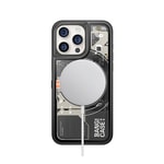 Apple iPhone 14 Pro Kılıf Özelleştirilebilir 3 Fonksiyonlu Bluetooth Bağlantılı Bitmo Lab Bangcase Akıllı M-safe Kapak