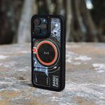 Apple iPhone 14 Pro Kılıf Özelleştirilebilir 3 Fonksiyonlu Bluetooth Bağlantılı Bitmo Lab Bangcase Akıllı M-safe Kapak