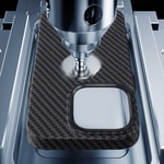 Apple iPhone 14 Pro Kılıf ​​​​​Wiwu Karbon Fiber Görünümlü M-safe Wireless Şarj Özellikli Kabon Kapak