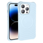 Apple iPhone 14 Pro M-safe Şarj Özellikli Airbagli Mat Görünümlü Zore Hepi Kapak