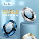 Apple iPhone 14 Pro Max Go Des Eagle Kamera Lens Koruyucu