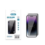 Apple iPhone 14 Pro Max Go Des OG Glass Privacy Antistatik Temperli Cam Ekran Koruyucu